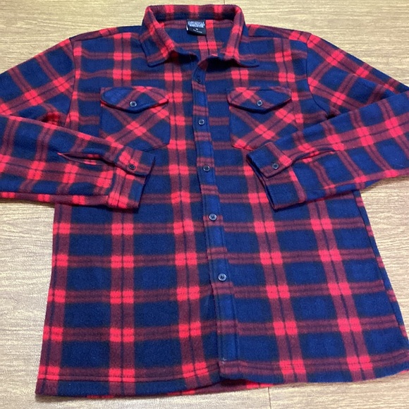 Original Deluxe Shirts Vintage Original Deluxe Size M Red Blue